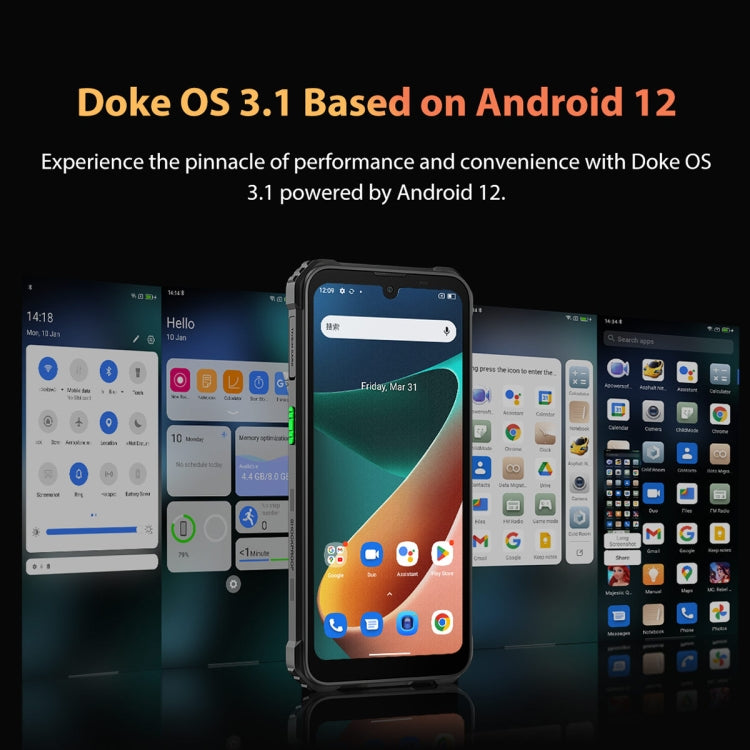 IP68/IP69K/MIL-STD-810H, Face Unlock, 6580mAh Battery, 6.1 inch Android 12 MTK6765 Helio P35 Octa Core up to 2.3GHz, Network: 4G, OTG, NFC, Dual SIM IP68/IP69K/MIL-STD-810H, Face Unlock, 6580mAh Battery, 6.1 inch Android 12 MTK6765 Helio P35 Octa Core up to 2.3GHz, Network: 4G, OTG, NFC, Dual SIM